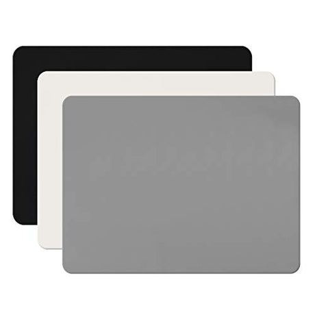 3 Pack Silicone Sheet for Crafts, Resin Jewelry Casting Molds Mat, Food Grade Silicone Placemat, Multipurpose Table Protector, Nonstick Nonskid Gartful