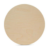 Wood Circles 18 inch, 1/4 Inch Thick, Birch Plywood Discs, Pack of 5 Unfinished Wood Circles for Crafts, Wood Rounds by Woodpeckers Woodpeckers