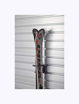 HandiWall Ski Hook with Locking Bracket for Sport Storage on Slatwall Panels HandiWall