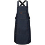 Red Kap Shop Apron, Denim, 28W x 36L Red Kap