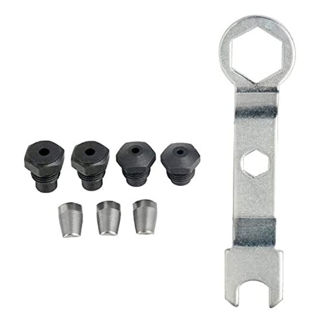 8MILELAKE Pop Rivet Gun, 1/4" Hydraulic Air Rivet Gun 8MILELAKE