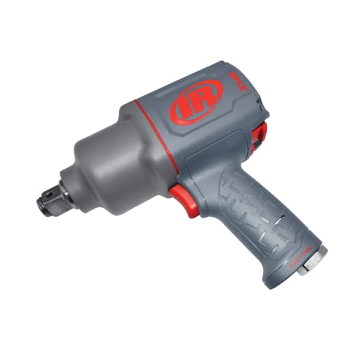 Ingersoll Rand 2146Q1MAX 3/4-Inch Drive, Air Impact Wrench, Quiet, 2,000 ft-lbs Nut-busting torque, Maintenance Duty, Pistol Grip, Standard Anvil , - WoodArtSupply