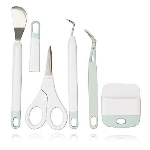 Craft Vinyl Weeding Tools Set,Precision Craft Vinyl Tools Kit,Weeding Kits for Cricut/Silhouette/Oracal 631 651 751 Vinyl … KINGFINGER