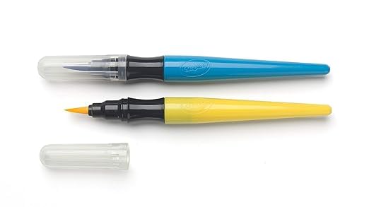 Crayola Brush Pens Painting Supplies, Art Supplies, Paint Set, 5 Count Crayola