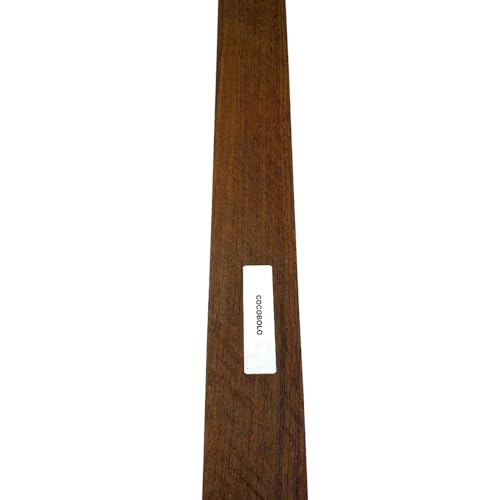 Exotic Cocobolo Wood Turning Blanks, Suitable Turning Blank Squares for Woodturning (1, 1-1/2" X 1-1/2" X 24") Exotic Wood Zone