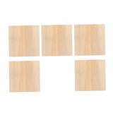 Operitacx 5pcs Blank Wooden Picture Frame Clay Pouring Panels Wooden Craft Shadow Boxes Personalized Photo Frame Brain Toy Children's Toys Unfinished Operitacx