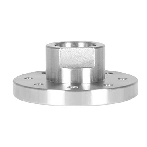 findmall 3 Inch Lathe Faceplate Steel Wood Lathe Face Plate for 1Inch x 8 Tpi Spindle Without Screwchuck findmall