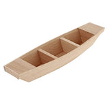 Kisangel 1pc Miniature Wooden Boat Wooden Boat Unfinished Boat Wooden Mini Wood Boat Wooden Row Boat Unfinished Wood Boat Outdoor Toys Oars Canoe Kisangel