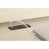 Bush Furniture Salinas Computer Hutch | Study Table with Drawers, Cabinets & Pullout Keyboard/Laptop Tray | Modern Home Office Work Desk with Bush Business Furniture