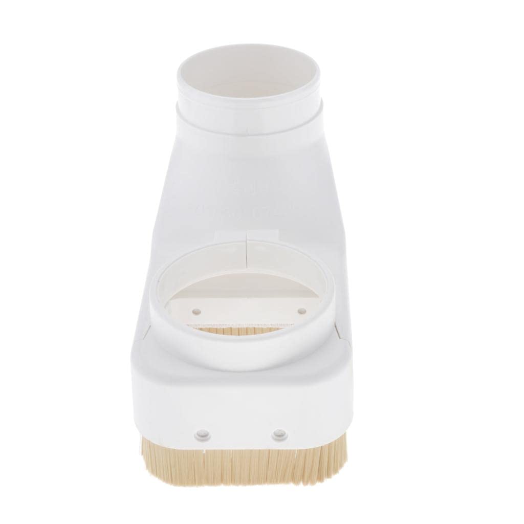 Almencla White Beige Spindle Dust Shoe Boot Cover Cleaner for CNC Routers Engraving Milling Machine Accessories, for 70mm Spindle Almencla