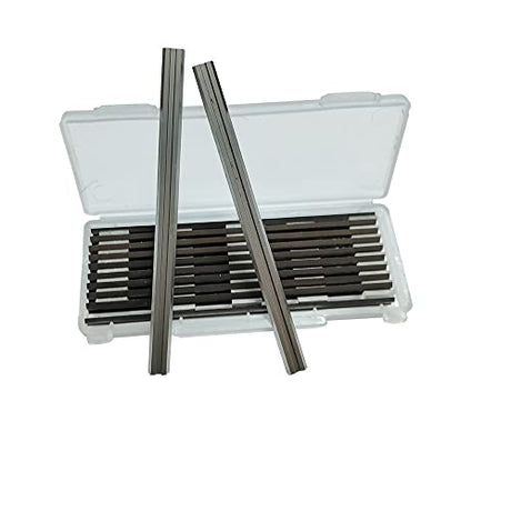 3-1/4" Portable Carbide Planer Blades for Bosch PA1202, MAKITA, Wen, DeWalt DW6654, Black&Decker 7696, Ryobi (10 Pack) HZ