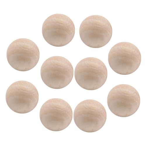 Lurrose 20 Pcs Unfinished Wood Spacer Beads Buddhist Beads Jewelry Making Round Spacer Wood Barrel Beads African Beads Jewelry Making Beads Lurrose