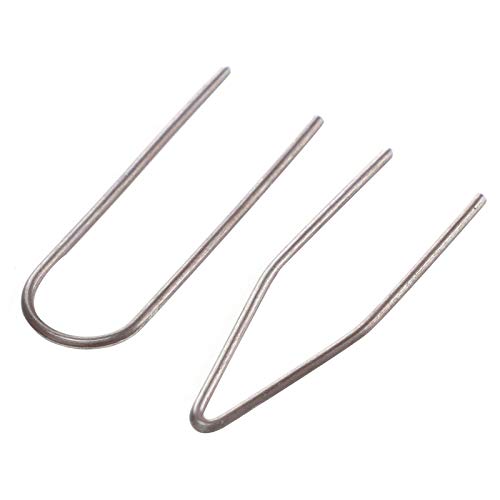 Burning Wire Tip, 20 Pieces Pyrography Wire Tips Replacement Metal Alloy Carving Heating Pen Nibs High Impedance Wood Burning No Bend Heating 30-50W Tiiyee