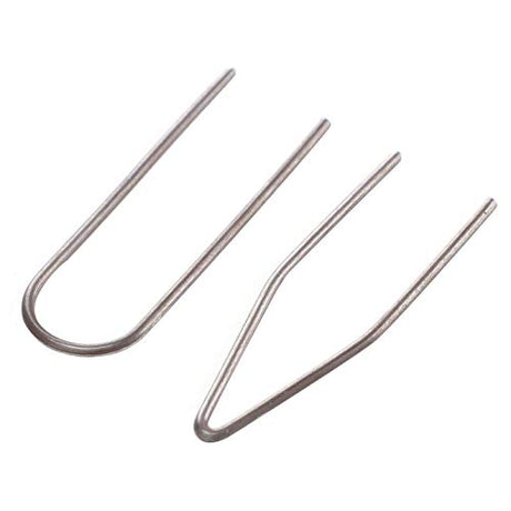 Burning Wire Tip, 20 Pieces Pyrography Wire Tips Replacement Metal Alloy Carving Heating Pen Nibs High Impedance Wood Burning No Bend Heating 30-50W Tiiyee