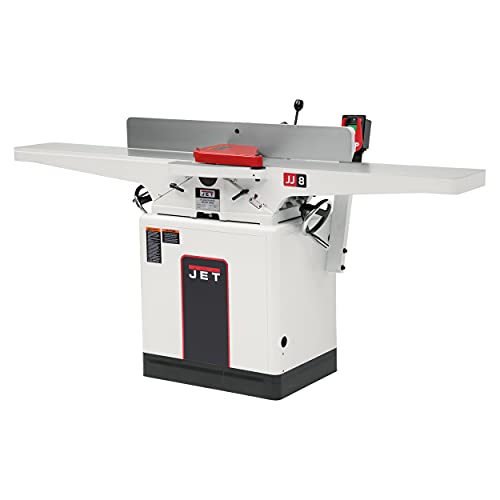 JET 8-Inch Jointer, Helical Head, 2 HP, 1Ph 230V (Model JWJ-8HH) - WoodArtSupply