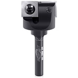 CNC Spoilboard Surfacing Router Bit, 1/4" Shank 1" Cutting Diameter, Carbide Insert Slab Flattening Router Bits Planing Bit Wood Planer Bit BINSTAK