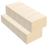 ACXFOND 10 Pack Basswood Carving Blocks, 4x2x2 inch Unfinished Wood Blocks for Crafts, Wood Carving Blocks Cubes for Home, Arts, Crafts, Class, ACXFOND