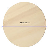 KOHAND 6 PCS 20 Inch Wood Circles, Unfinished Wood Rounds Large Wood Circle Blanks Wooden Circle Cutouts, Round Wood Discs for Crafts, Door Hanger, KOHAND