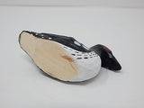 Common Loon Duck Wood Ornament Hanging Figurine Handmade Carved Decoration Selsela