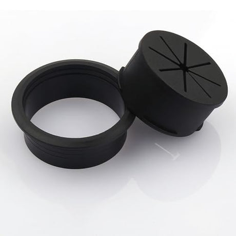 TuTuYa Desk Grommet, 6PCS Flexible 2 Inch (50mm) Desk Cable Grommet Desk Cable Hole Covers with Hole Saw, Ideal Solution for Office and Home Table TuTuYa