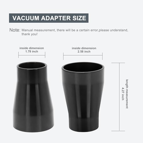 Thaekuns Table Saw Vacuum Adapter for DeWalt contractor saw and shop vac etc - WoodArtSupply