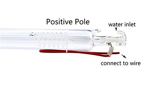 SenTECH 40W CO2 Glass Laser Tube 700mm Length Dia 50mm for Laser Engraving and Cutting Machine (Buy More Discounts) SenTECH