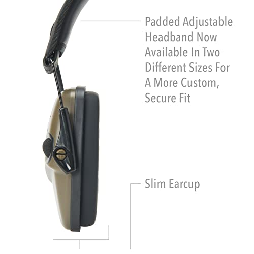 Honeywell Ademco Howard Leight Impact Sport Bluetooth 5.0 Electronic Shooting Earmuff (R-02548) Od Green HOWARD LEIGHT