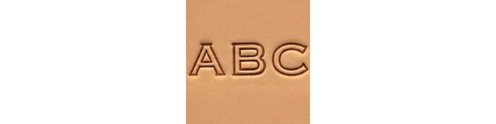 Tandy Leather Craftool� 1/2" (13 mm) Block Alphabet Set 8143-00 Tandy Leather