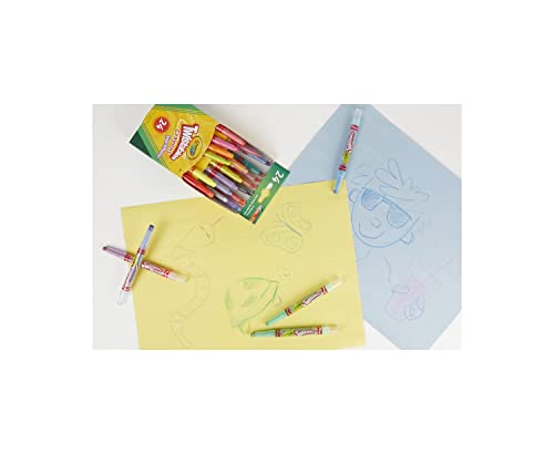 Crayola Twistables Crayons, Fun Effects, Gift for Kids, 24 Count Crayola