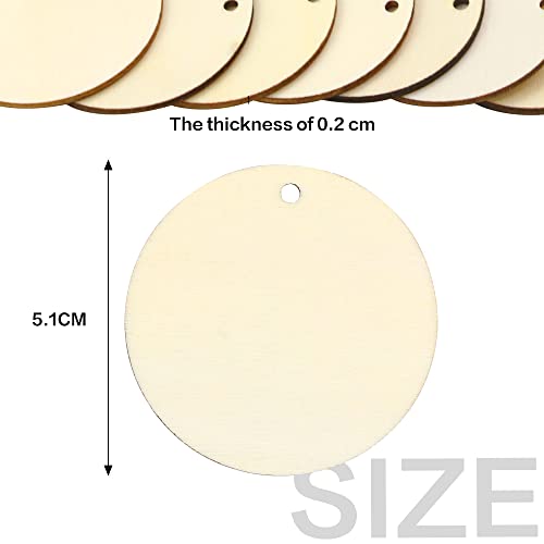 FSWCCK 8 PCS 12 Inch Blank Wood Circles for Crafts, Unfinished  Wood Slices Front Door Decor Round Wooden Hanging Sign with Twine for DIY  Crafts Christmas, Painting, Home, Party, Holiday Decor