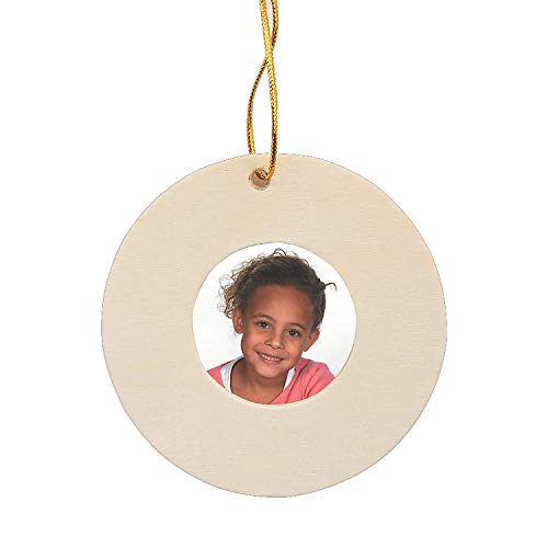 DIY Wood Picture Frame Ornaments - Craft Kits - 12 Pieces - WoodArtSupply