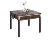 USA MJ Table 44mm Tiles Automatic Mahjong 4 Legs Dining Game Table, Chinese Style, Comes 2 Sets of Magnetic Tiles & One Year Warranty (Not for 152 WPYST