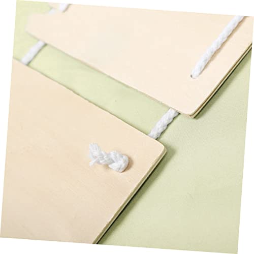 MAGICLULU 3pcs Drawing Board Unfinished Wooden Board Graffiti Wood Sign Engraving Wooden Plaques DIY Wood Pallet Sign DIY Banner Kids Handmade MAGICLULU