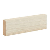 4 Pack Unfinished Wood Boards for Crafts, Painting, Wood Carving, 1" Thick Wooden Boards for DIY Signs (3 x 10 In) Bright Creations