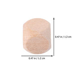 Wooden Dice 100pcs Wooden Cubes Unfinished Wooden Dice Wooden Six- sided Blank Dices Six Sides Blank Square Blocks Small Wooden Blocks DIY Craft Milisten