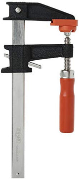 Bessey Clutch Style Bar Clamps - 6 In 600 lb - GSCC2.506 - Woodworking Clamps with Ergonomic Handle, Non-Marring Pads, Durable Cast-Iron Jaws & Bessey