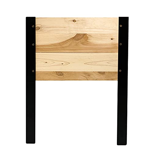 Backyard Expressions Raised Garden Bed, Elevated Wood Planter Box Stand - 35.5" W x 15.5" D x 22" H BACKYARD EXPRESSIONS PATIO · HOME · GARDEN