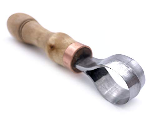 STAMESKY Wood Carving Scorp Knife | Round Carving Tool for Spoons, Bowls, and Cups | Spoon Bowl Carving Tools | Wood Carving for Beginners | Oak Wood STAMESKY