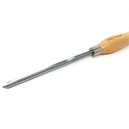 RGWOOD 1/2″ Spindle Gouge, M42 HSS Cryogenic Wood Lathe Turning Tool