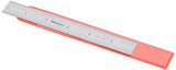 Mitutoyo 182-105, Steel Rule, 6" X 150mm, (1/32, 1/64", 1mm, 1/2mm), 3/64" Thick X 3/4" Wide, Satin Chrome Finish Tempered Stainless Steel Mitutoyo
