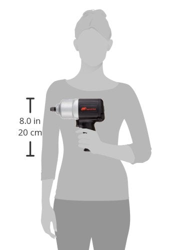 Ingersoll Rand 2100G 1/2" Air Impact Wrench, 550ft-Lbs Max Torque, Pistol Grip Ingersoll Rand