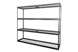 SafeRacks Garage Shelving - Storage Rack That Holds 500 Pounds Per Shelf - All Steel Shelves for Storage - Easy to Assemble Shelving Storage, Garage SafeRacks