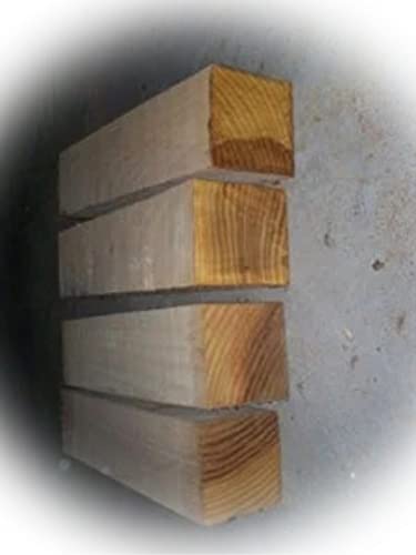 New Two (2) Beautiful RED ELM Bowl Blanks Lumber Wood Lathe 4 X 4 X 11" Craft Wood Kit Set Supplies MON-0546TO