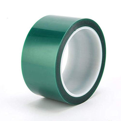 MISSYOUNG Resin Tape for Epoxy Resin Molding, Thermal Adhesive Tape Green Polyester HighTempeprature Masking Tape Green High Heat PET Tape for