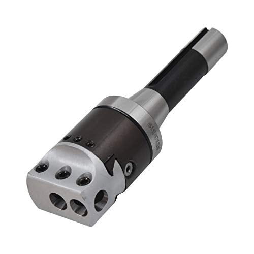 WFLNHB 2 Inch Boring Head R8 Shank 9pcs 1/2 Inch Carbide Boring Bar Set milling Machine Boring Head Set WFLNHB