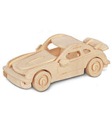 Puzzled Car Porsche911 SM 3D Jigsaw Woodcraft Kit Wooden Puzzle Puzzled