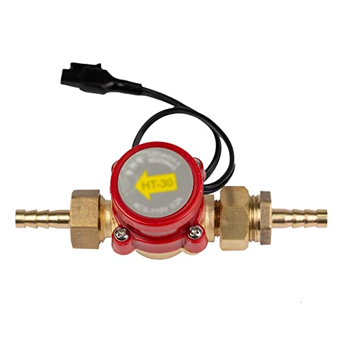 Cloudray Water Flow Switch Sensor DC0-110V Caliber: 10mm HT-30 for Protecting CO2 Laser Tube - WoodArtSupply