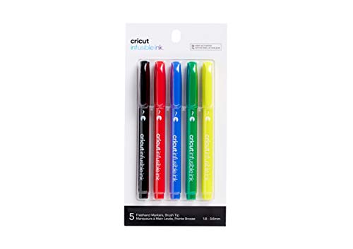 Infusible Ink Freehand Brush Marker, 5 Pack-Basics