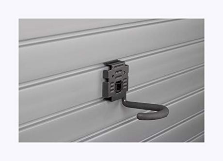 HandiWall 5" Bike Hook with Locking Bracket for Bike Storage on Garage Slatwall Panels HandiWall