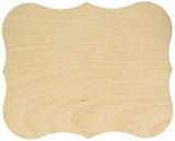 Walnut Hollow 41165 Baltic Birch Simple Shape Chippendale, Beige Walnut Hollow